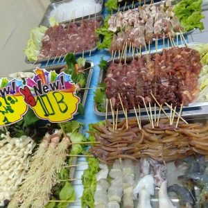 3 Shabu Skewers / 3 ชาบูเสียบไม้