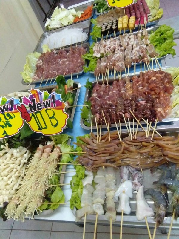 3 Shabu Skewers / 3 ชาบูเสียบไม้